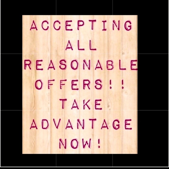 Asking price REASONABLE OFFERS on anything $50 or more - Picture 1 of 1